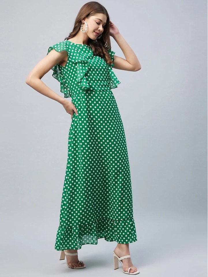 Verona Polka Dot Maxi Dress - photo 3