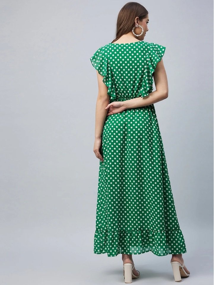 Verona Polka Dot Maxi Dress - photo 4