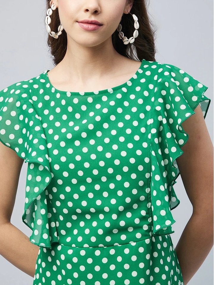 Verona Polka Dot Maxi Dress - photo 5