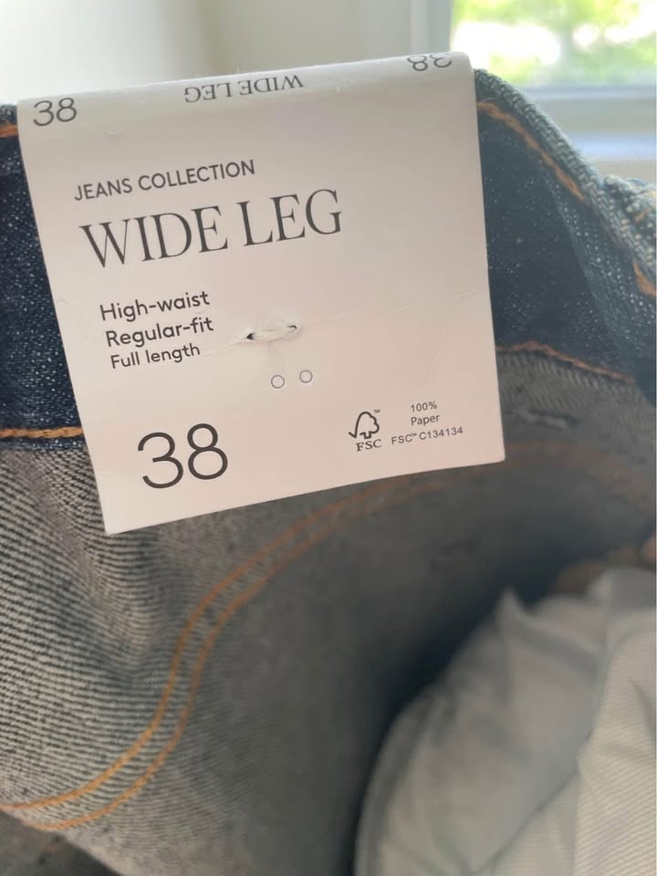*Urgent Move Out Sale* Women Wide Legs Jeans Mango - photo 2