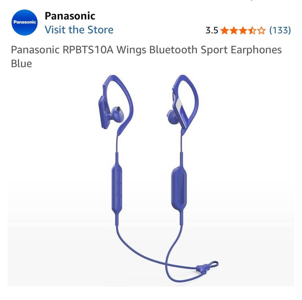 Panasonic Wings RP-BT10 Wireless Headphones - photo 3