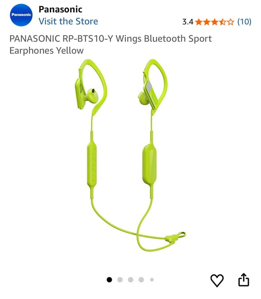 Panasonic Wings RP-BT10 Wireless Headphones - photo 4