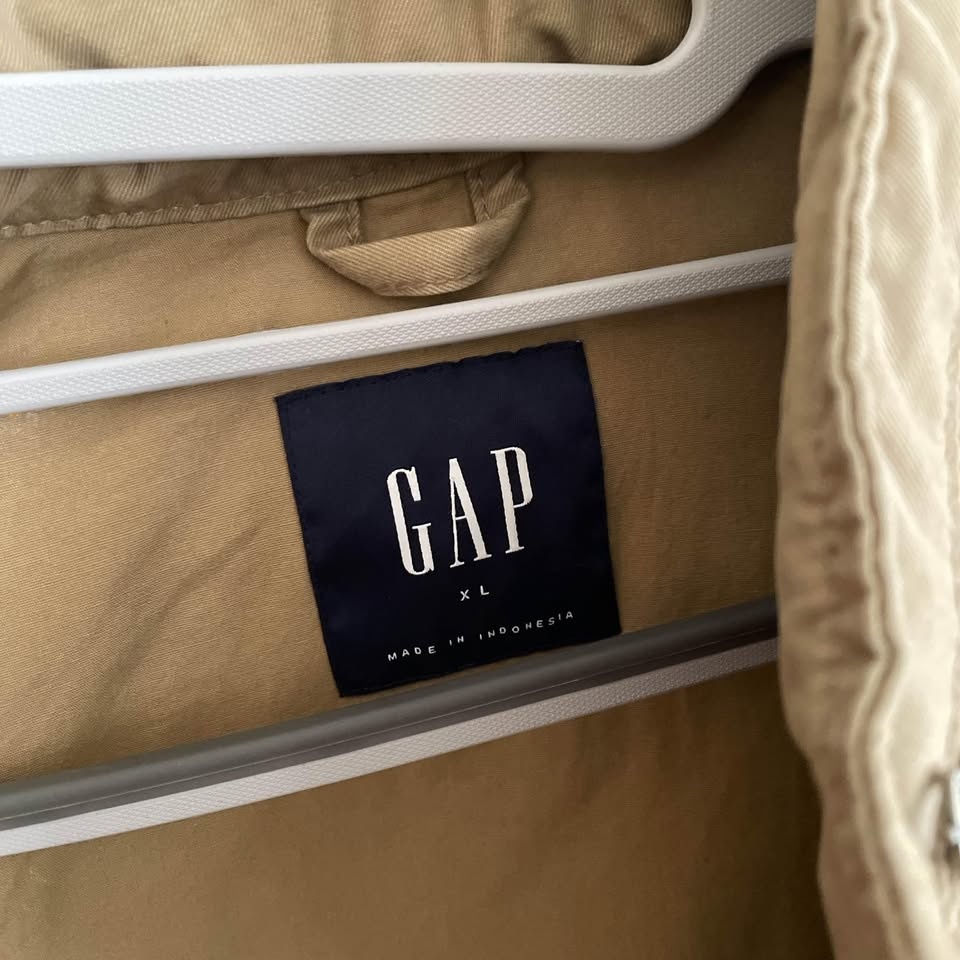 Tan/Brown GAP XL Military Jacket - photo 3