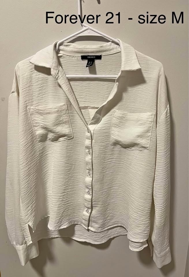 Various women’s shirts and tops for sale!