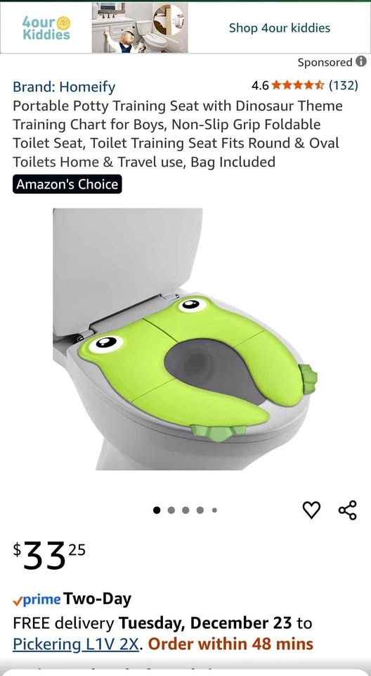Brand new and sealed | Potty Training Seat with Dinosaur theme