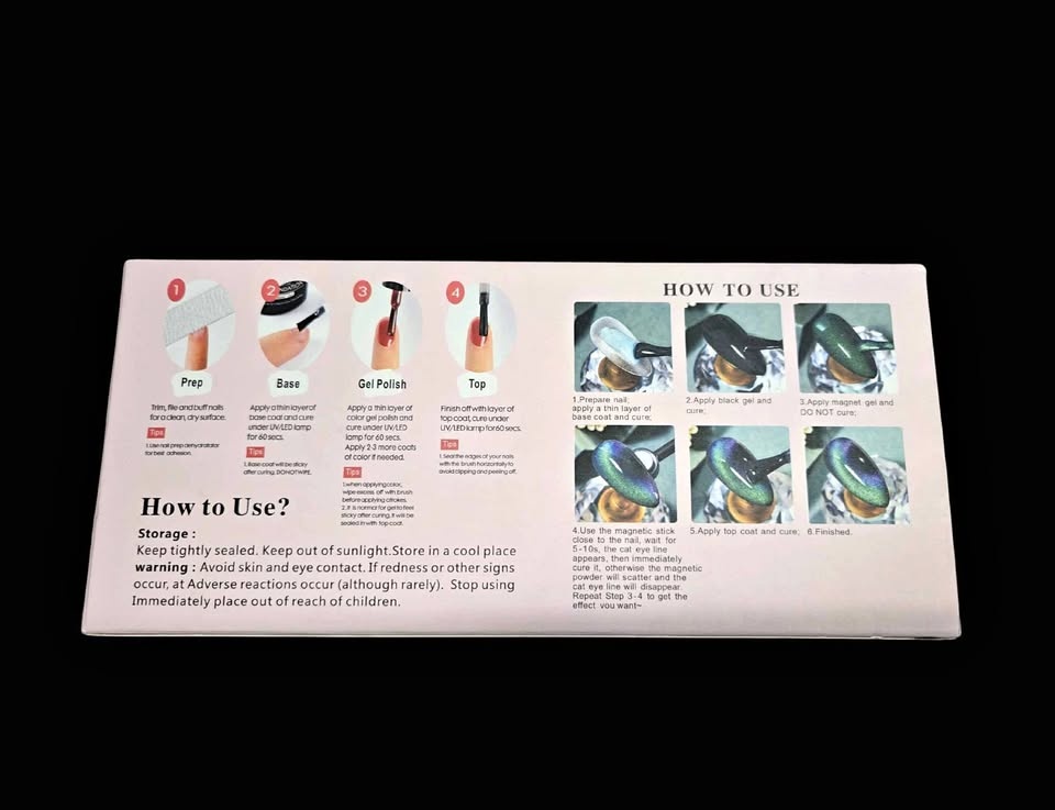 6 Colors Gel Nail Polish Kit