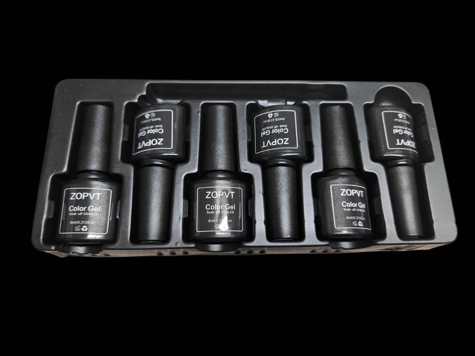 6 Colors Gel Nail Polish Kit - photo 3