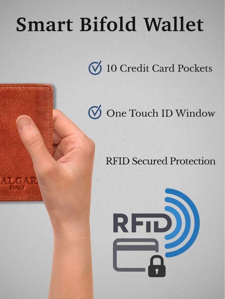 Brand new | CALGARI leather wallet for men - photo 5
