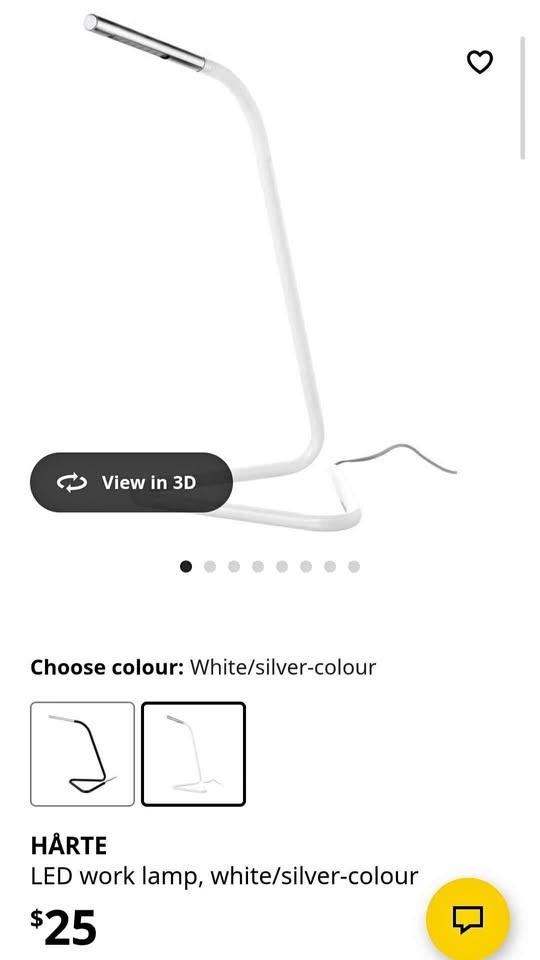 IKEA HARTE White Lamp