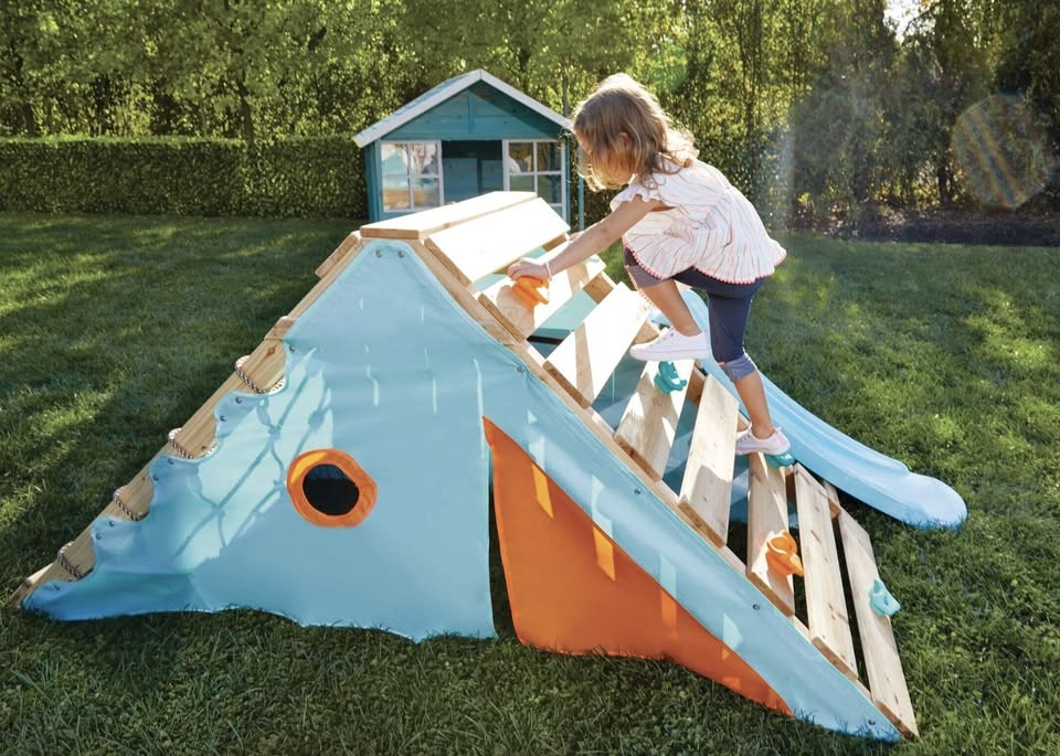 Indoor/ Outdoor Wooden Play Centre, Ages 18mos+ | Plum - photo 3