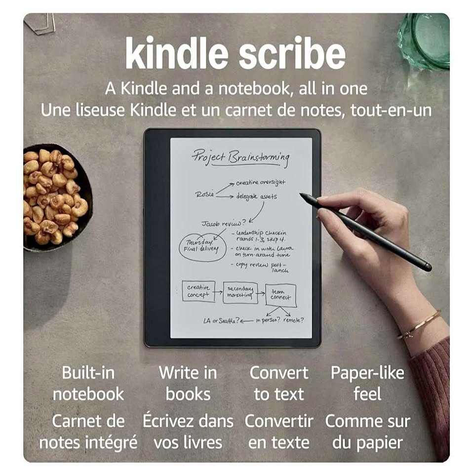 Brand new |Amazon Kindle scribe 32gb (premium pen included)