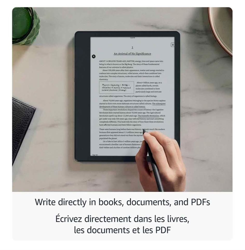 Brand new |Amazon Kindle scribe 32gb (premium pen included) - photo 3