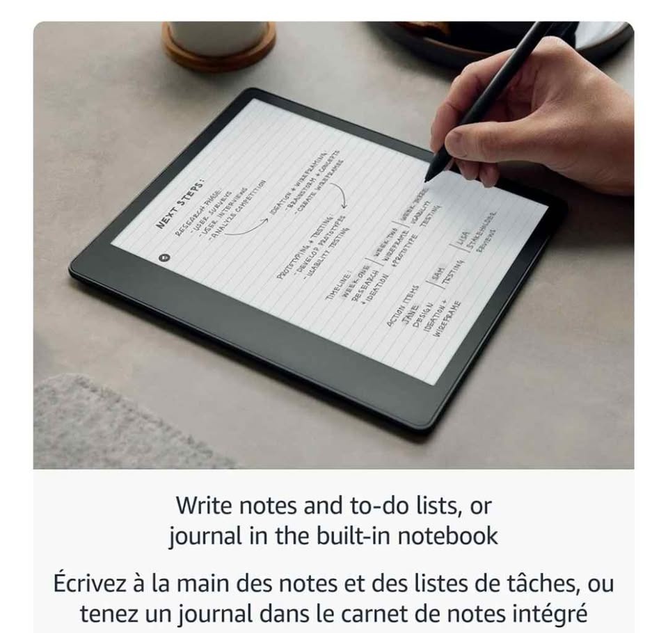 Brand new |Amazon Kindle scribe 32gb (premium pen included) - photo 4