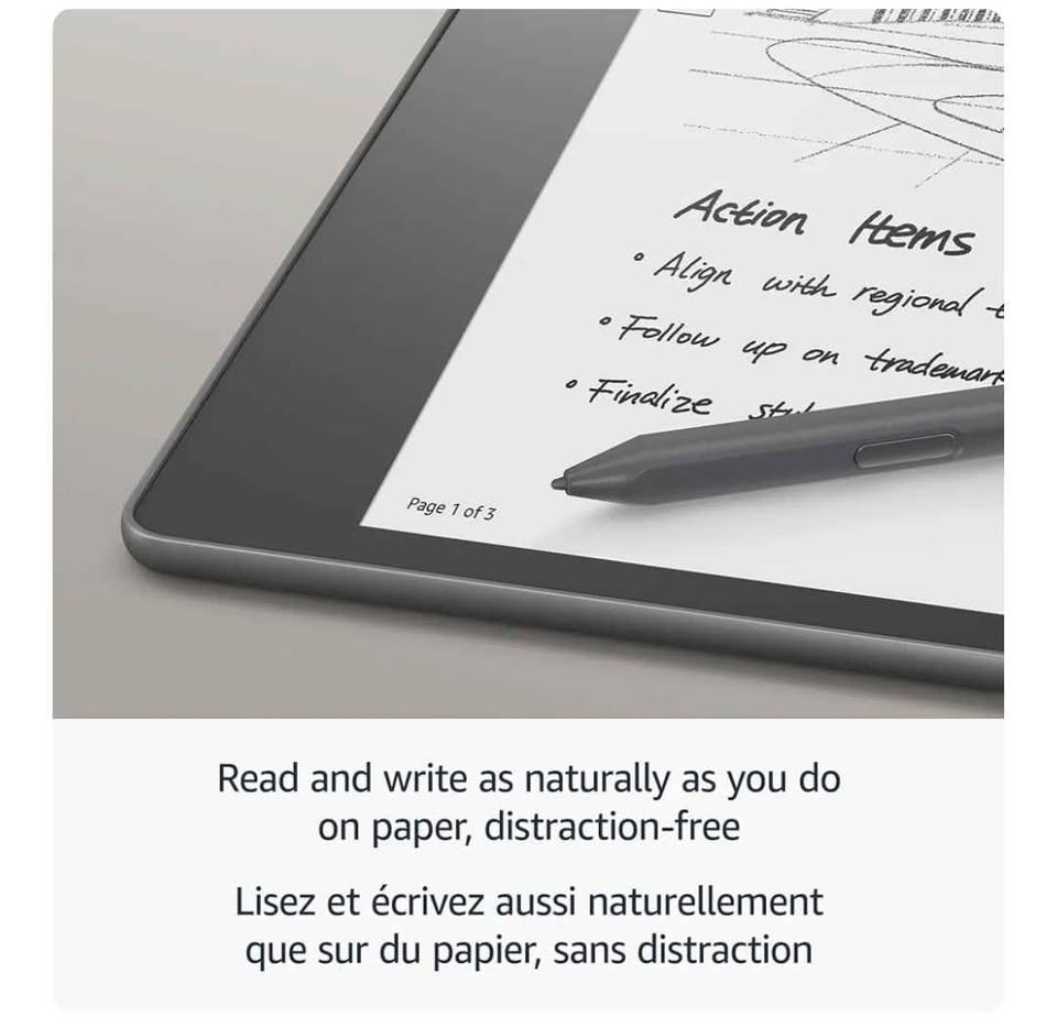 Brand new |Amazon Kindle scribe 32gb (premium pen included) - photo 5