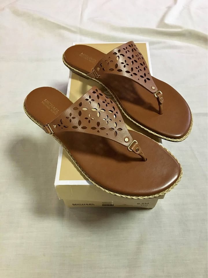 Michael kors flat sandals