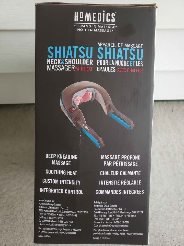 Shiatsu neck & shoulder massager with heat - photo 3