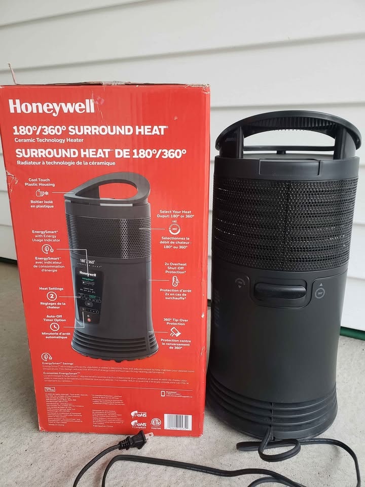 Honeywell heater 180/360deg surround heat - photo 2