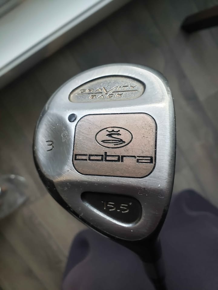 Golf club cobra 3 wood regular graphite shaft 15.5deg loft - photo 3