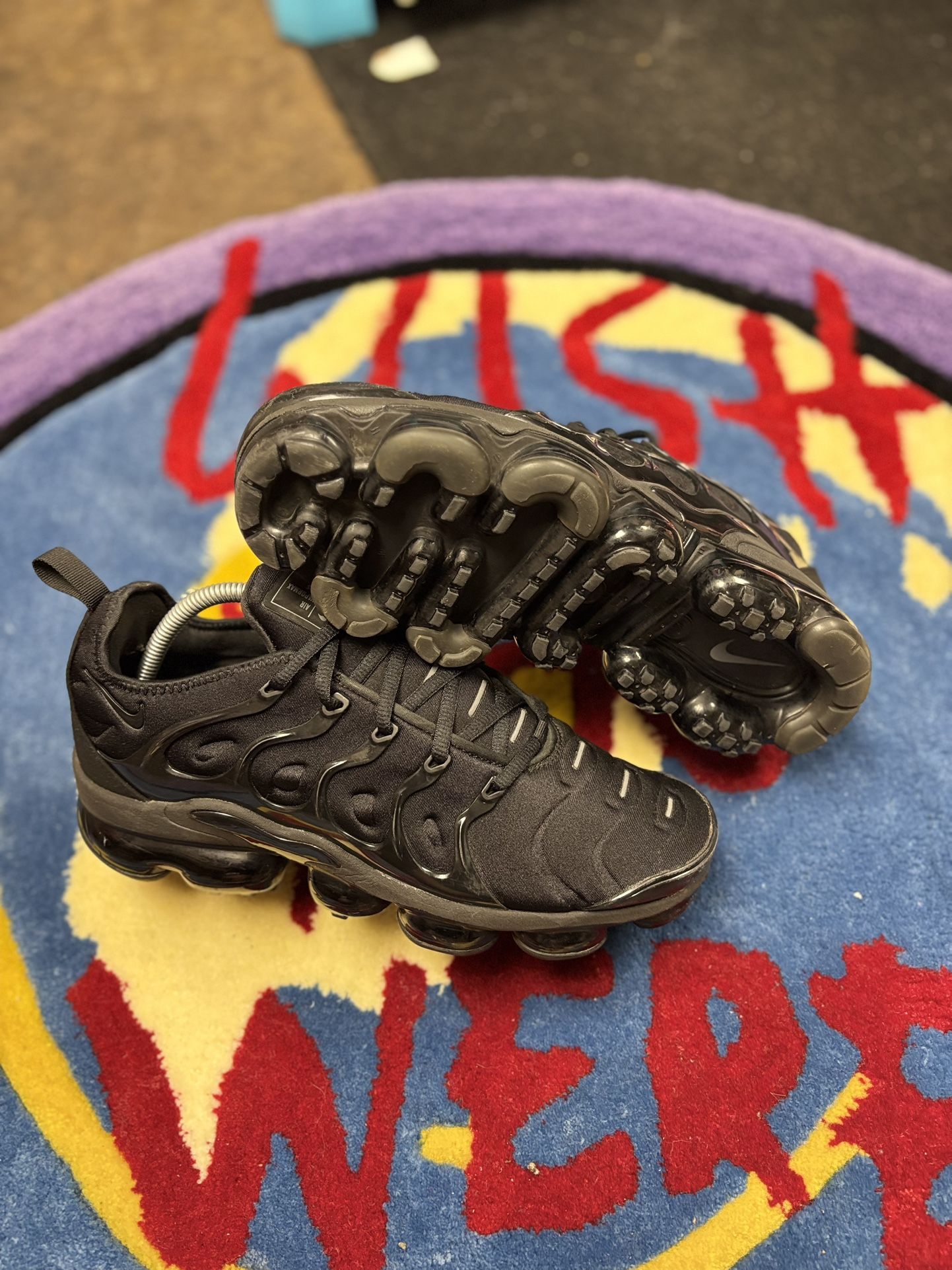 Nike Air Vapor max Plus Triple Black