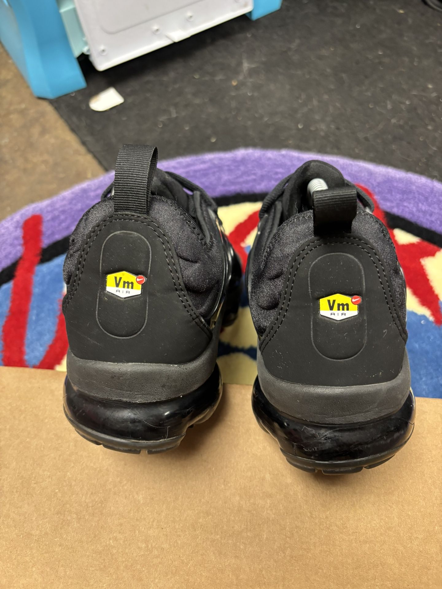 Nike Air Vapor max Plus Triple Black - photo 4