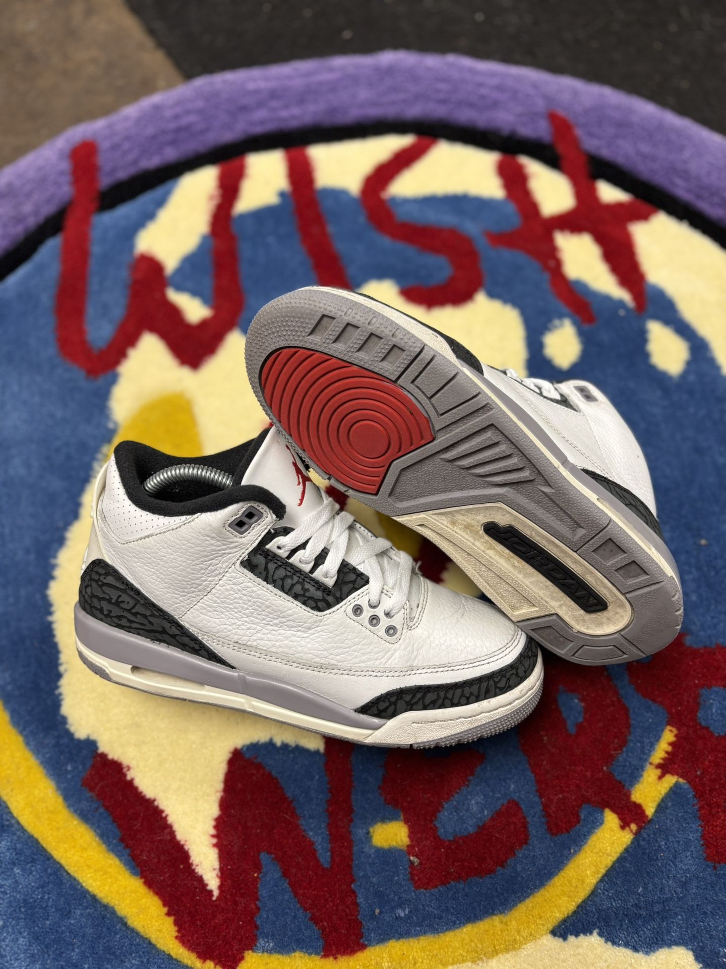 Air Jordan 3 Cement Grey GS
