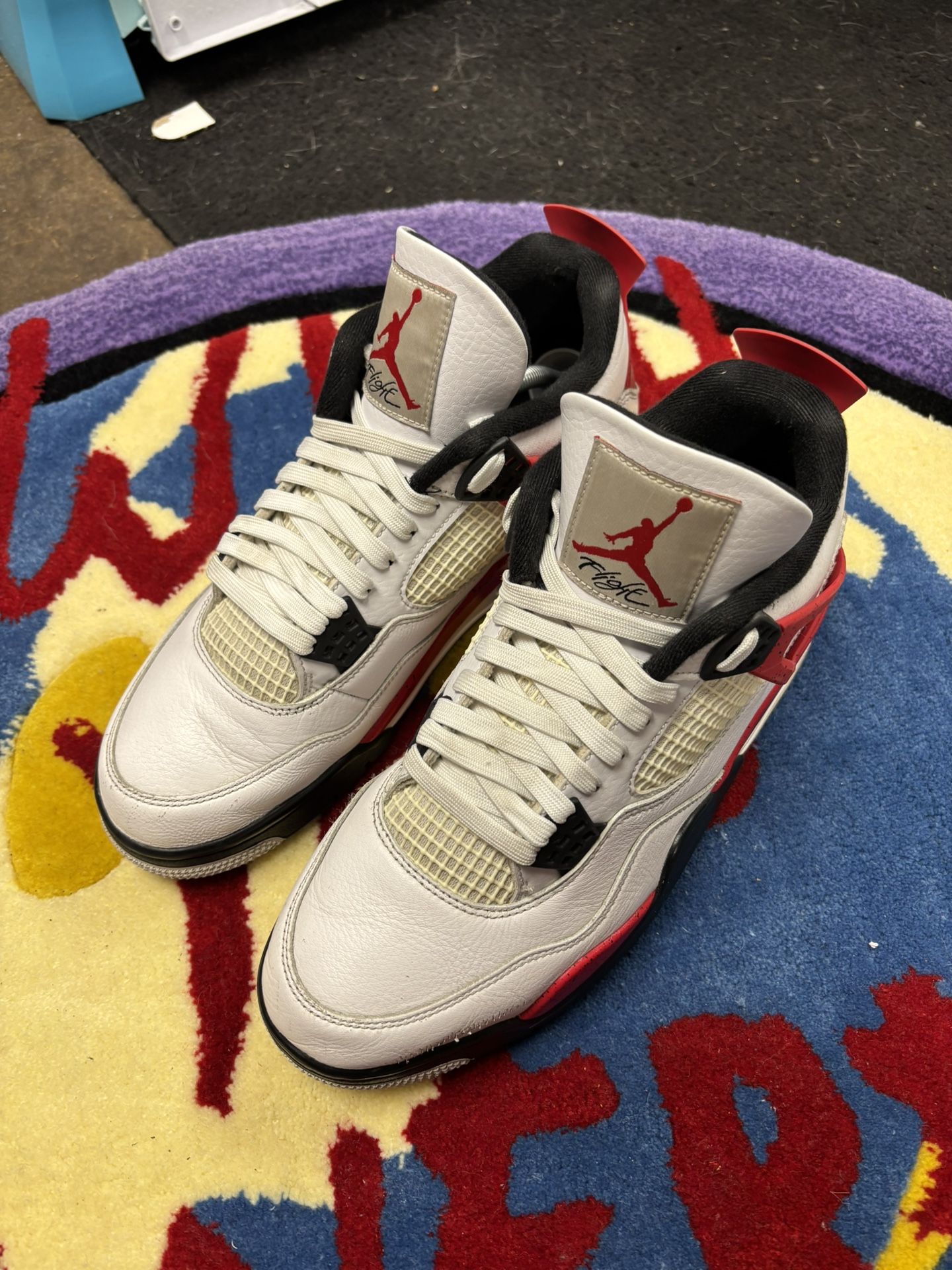 Air Jordan 4 Red Cement - photo 2