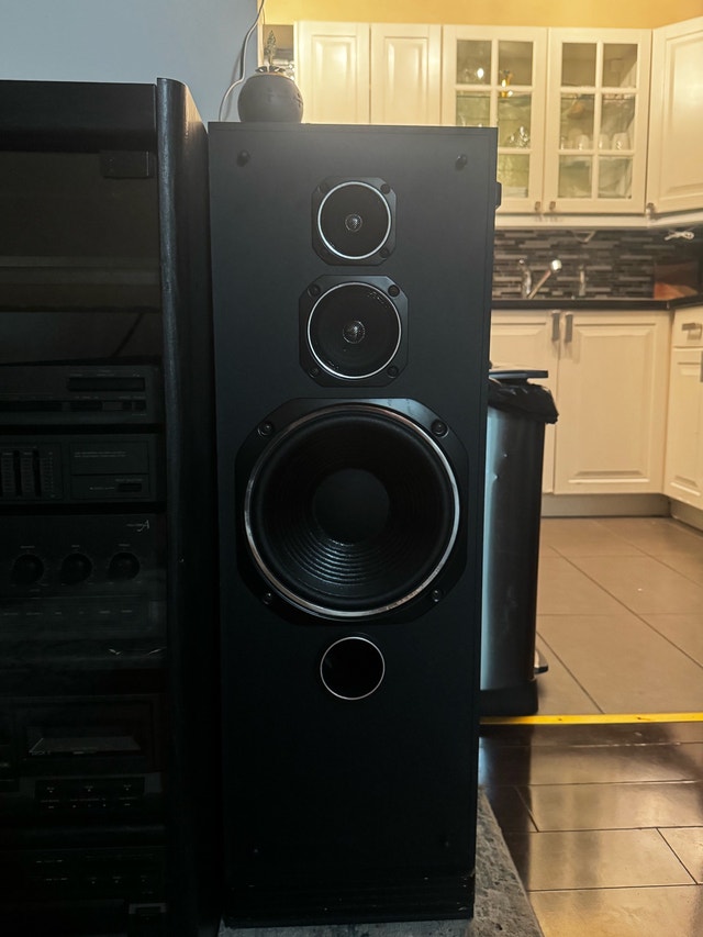 Sharp CP-6800 S Vintage 3-Way Floor Standing Speakers