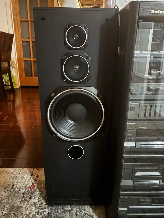 Sharp CP-6800 S Vintage 3-Way Floor Standing Speakers - photo 3