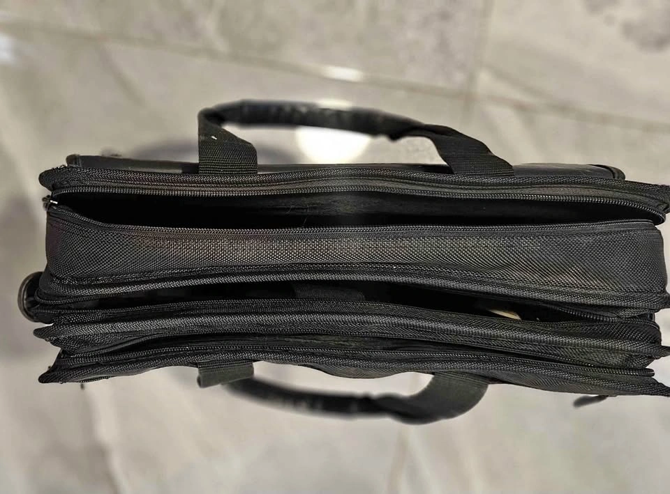 Professional Laptop Tablet Portfolio Case Large Capacity Black S