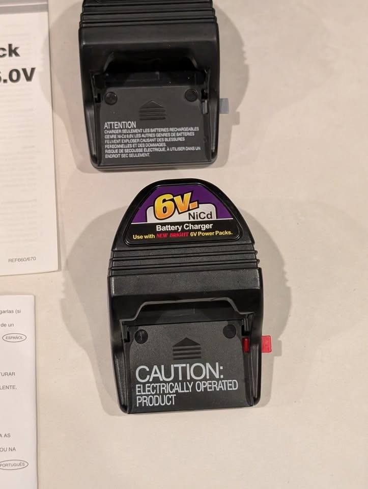 New Bright 9.6V and NiCd 6V Battery Chargers - photo 2
