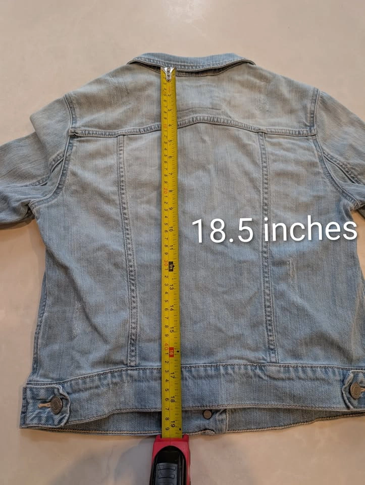 Garage Denim Jacket - Light Wash, Size Medium - photo 5