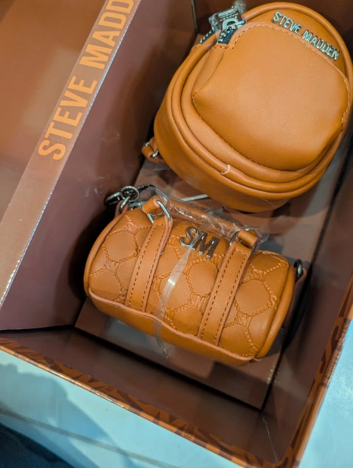 Steve Madden Micro Backpack and Satchel Key Chains - photo 3