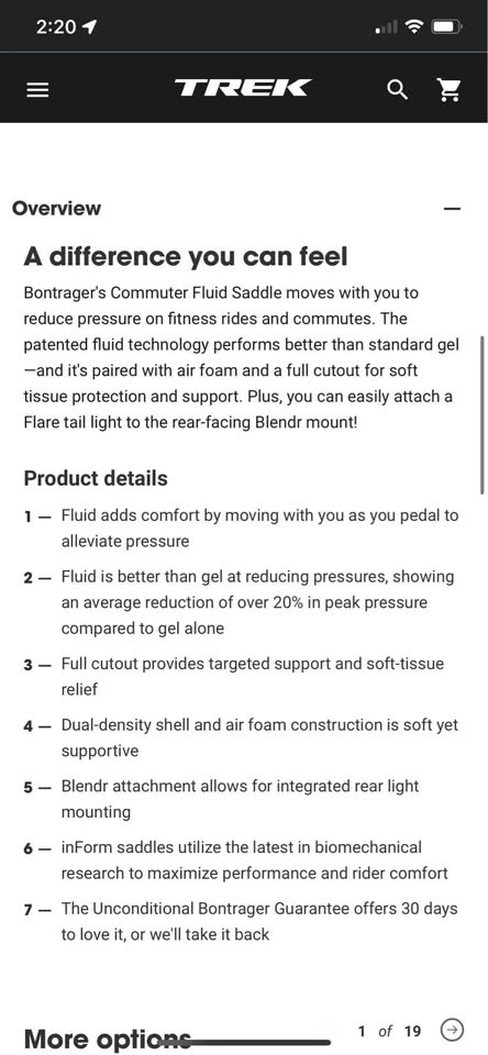 Bontrager Bike Saddle - photo 5