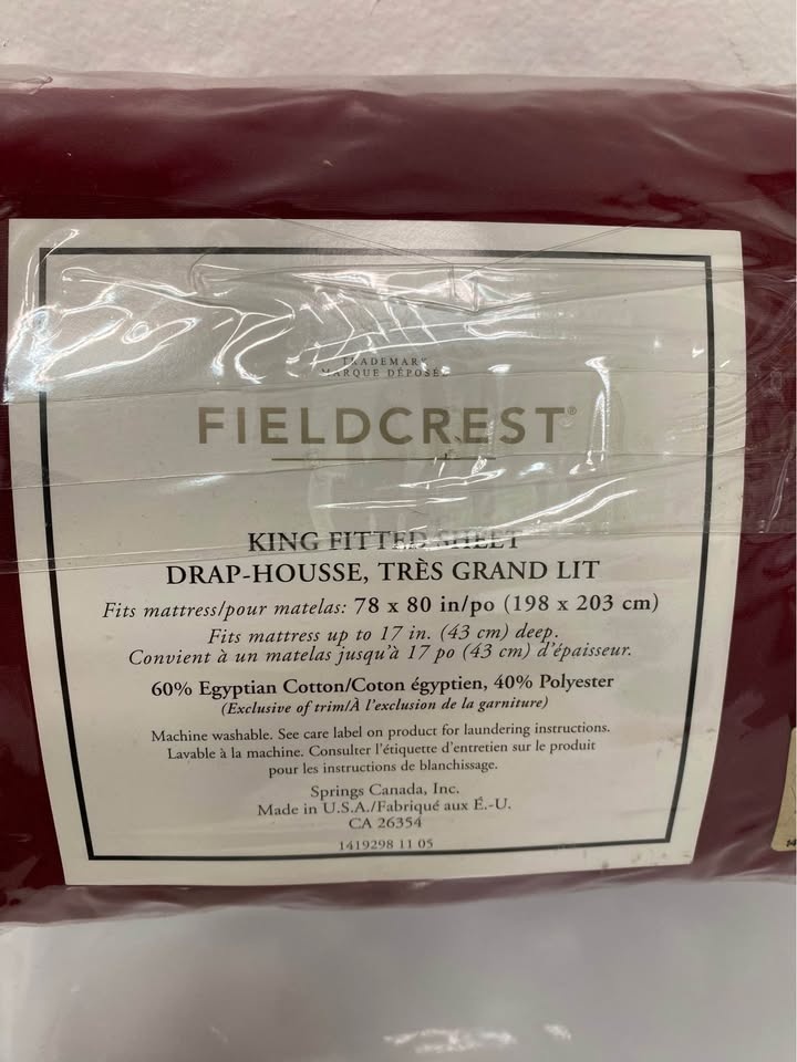 King Fitted Bed Sheet - photo 2