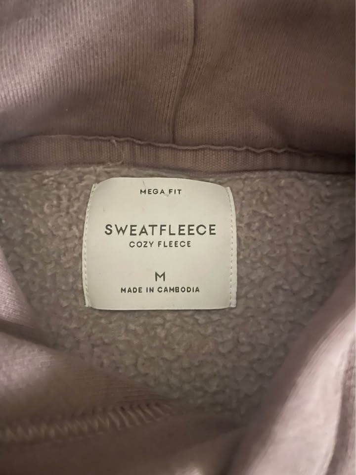 Aritzia Brown Mega Sweatfleece Cozy Fleece Hoodie - photo 3