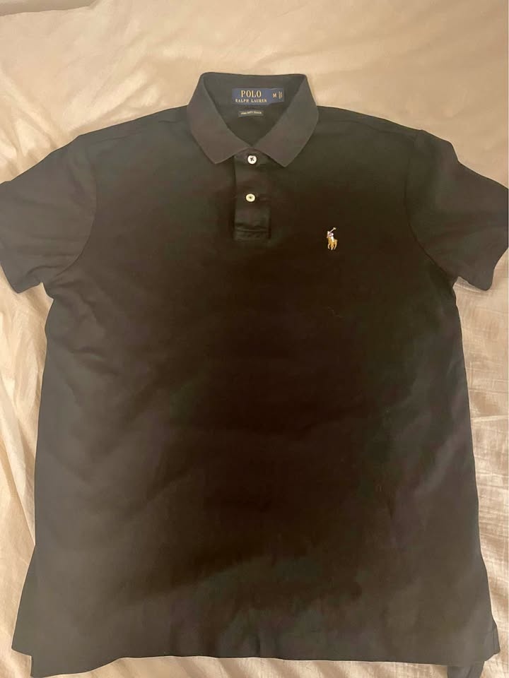 Polo Ralph Lauren Pima Soft Touch Black Polo Shirt