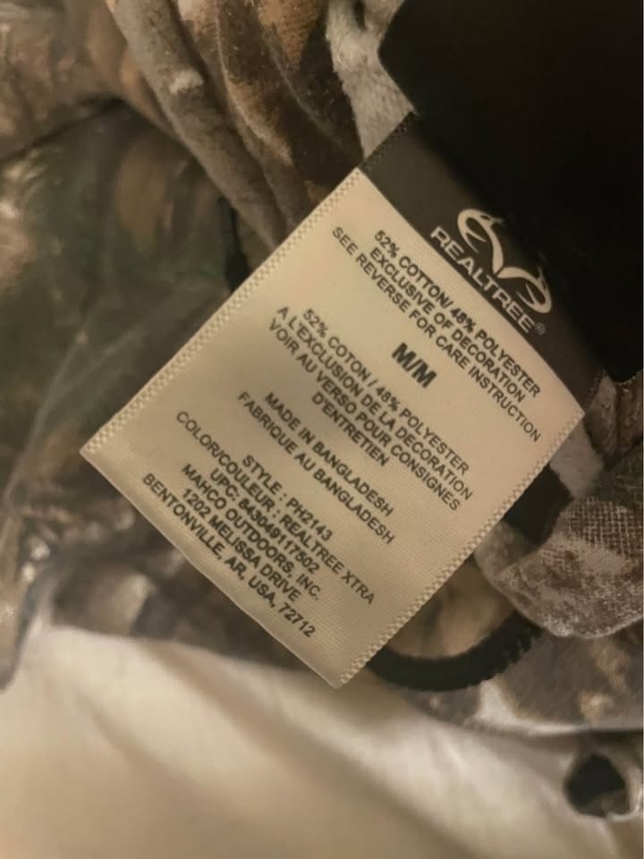 Realtree Camouflage Hoodie - photo 3