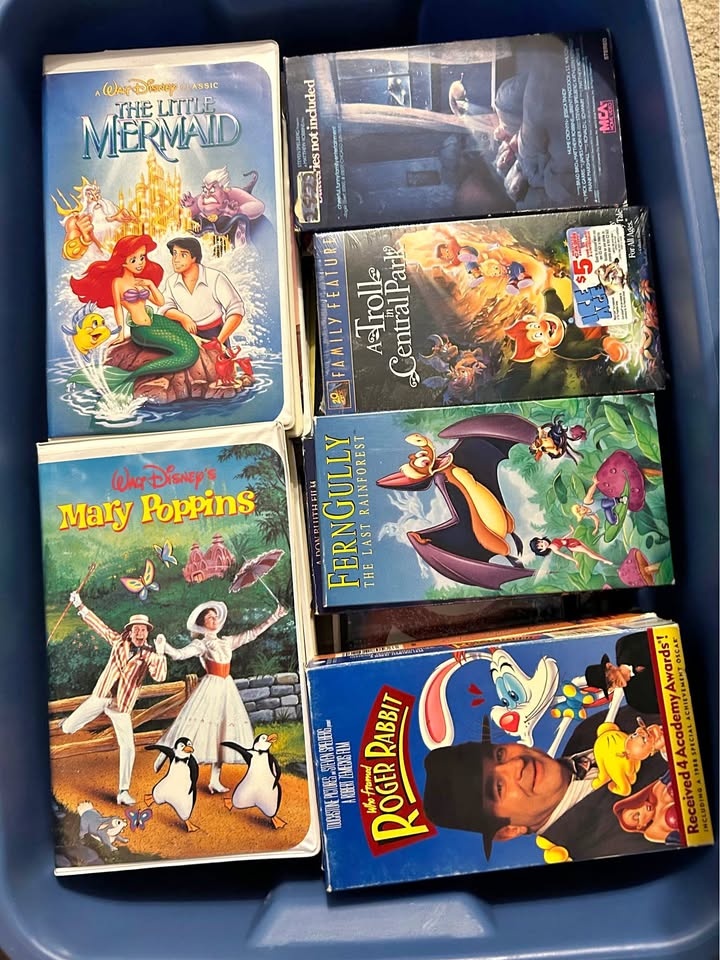 Disney VHS Tapes and More