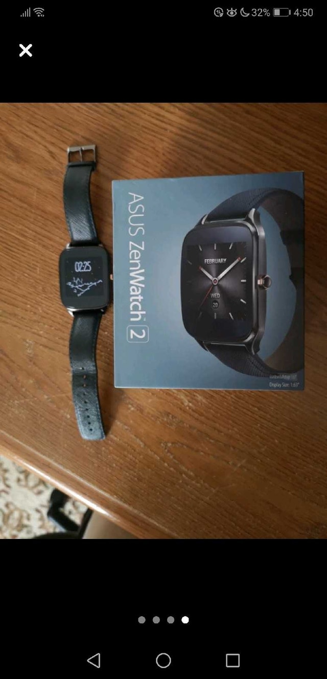 ASUS ZenWatch 2 Smartwatch – Android Wear – Excellent Condition