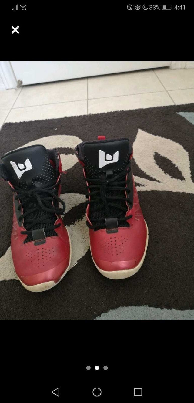 Air Jordan Lunarlon – Red & Black – Size 10.5 – Good Condition