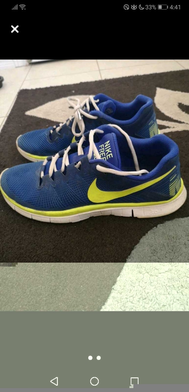Nike Free 3.0 – Blue & Yellow – Size 12 – Good Condition - photo 2