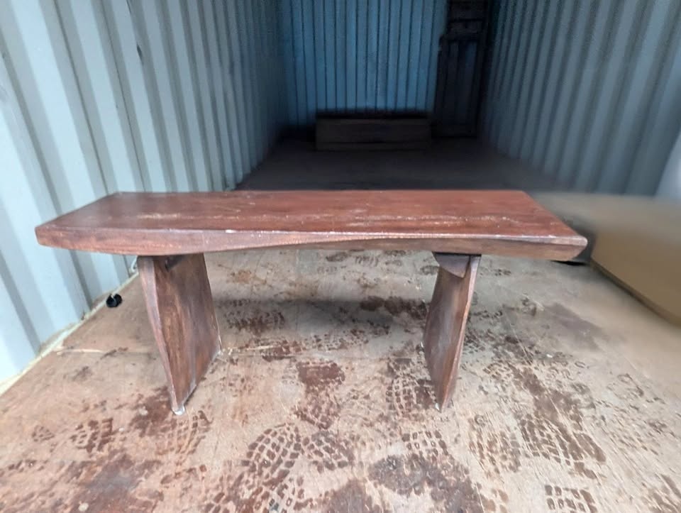 Live Edge Suar Wood Bench