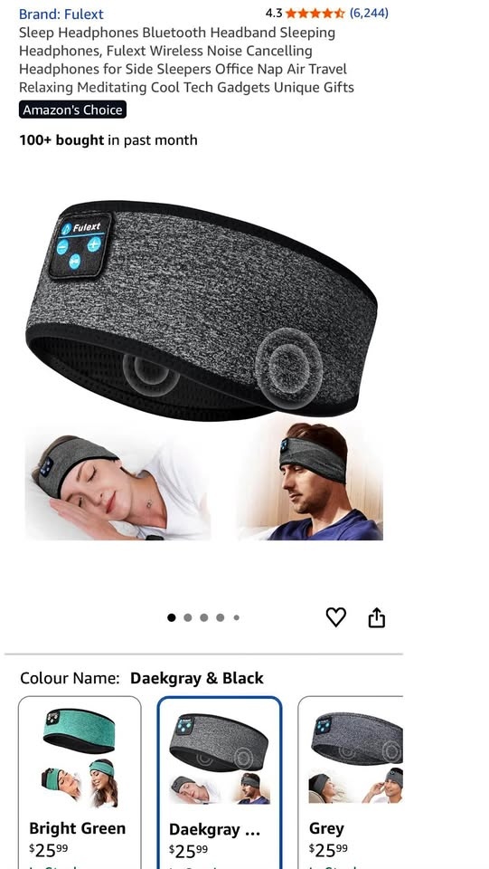 FULEXT Sleep Headphones Bluetooth Headband