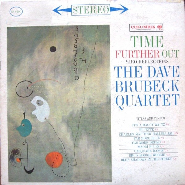 The Dave Brubeck Quartet - Time Further Out Vinyl (VG+)
