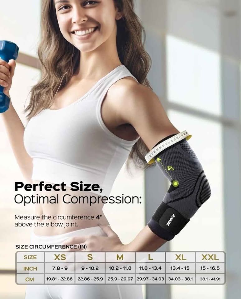 2 Pack Elbow Compression Sleeves - photo 4