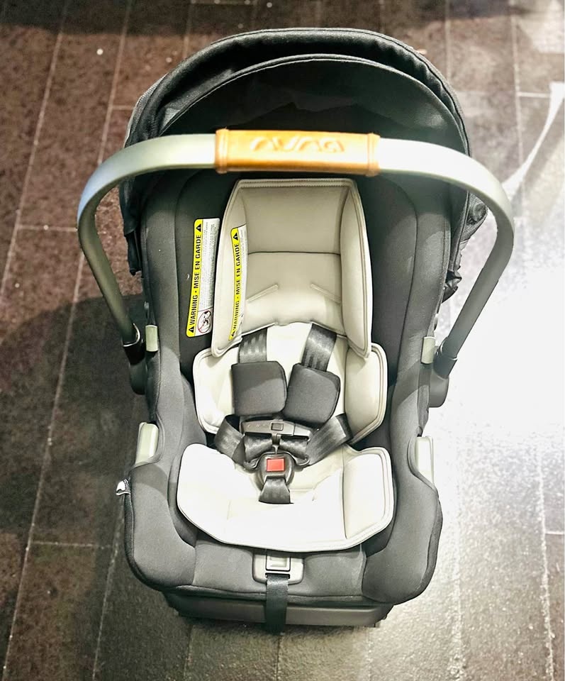 Nuna infant car seat with base