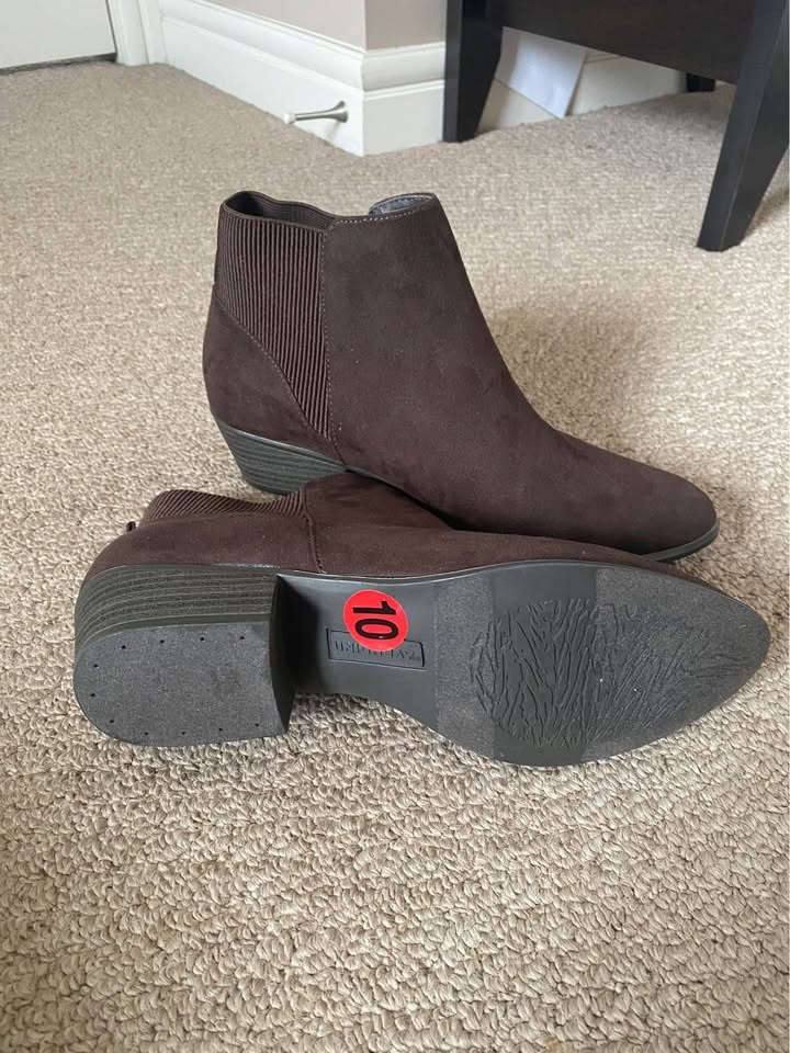 UnionBay Brown suede Ankleboots - photo 3