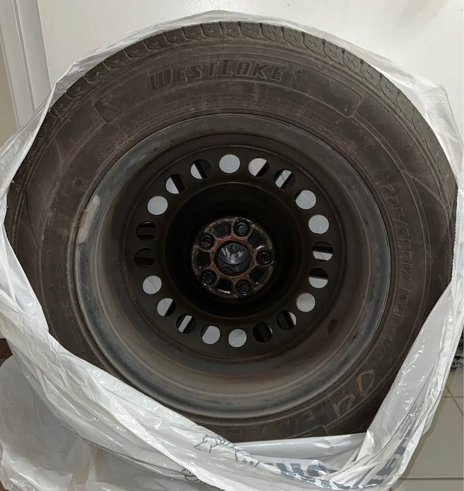 225/65R17 Westlake Tires on Toyota RAV4 2019 Steel Rims - photo 2