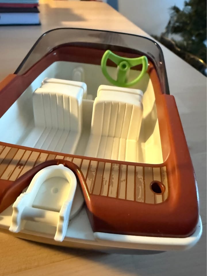 1988 rare playmobil speedboat - photo 3