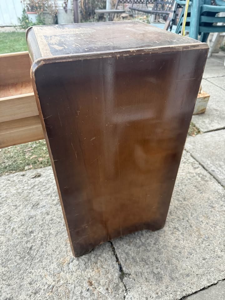 1930s Vintage night stand - ready for DIY project - photo 5